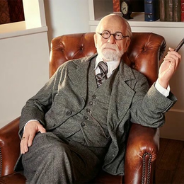 Image of Dr Freud psychoanalyst