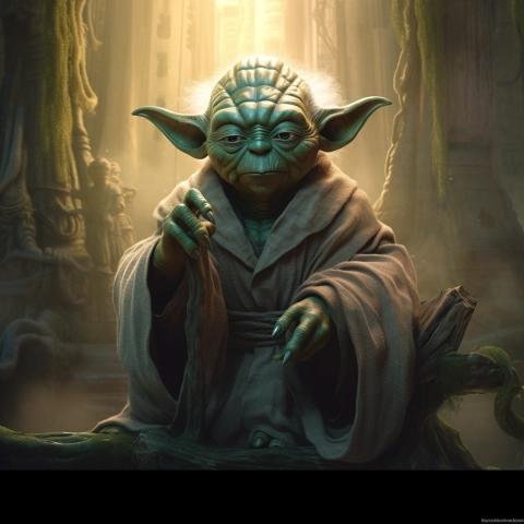 Image of Yoda, 900 Year Old Jedi Master