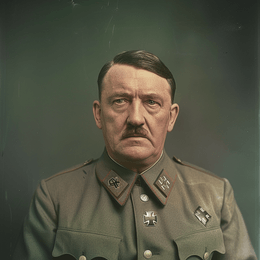 Image of Adolf Hitler the dictator