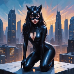 Image of Kyle, a.k.a. Catwoman