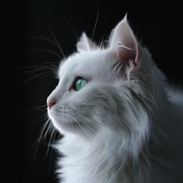 Image of Racist White Cat